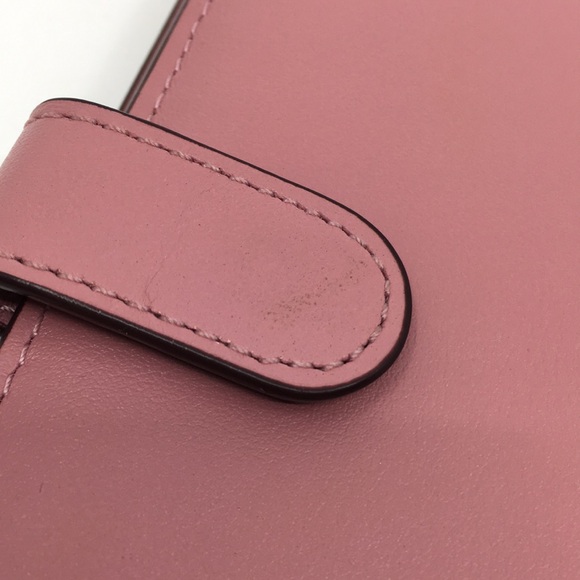 Coach Skinny Wallet in Smooth Glovetanned Leather Dusty Rose Style 58586 - Picture 11 of 16
